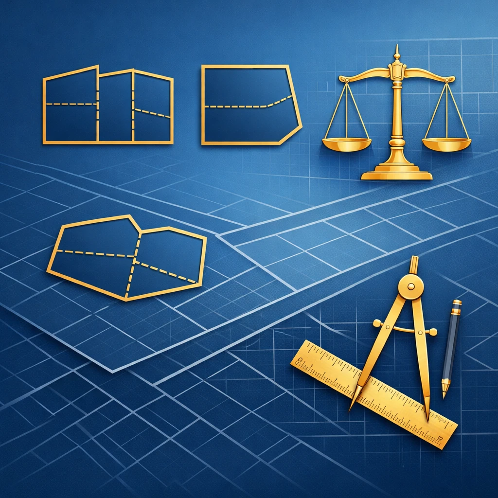 تفکیک، تجمیع و افراز املاک